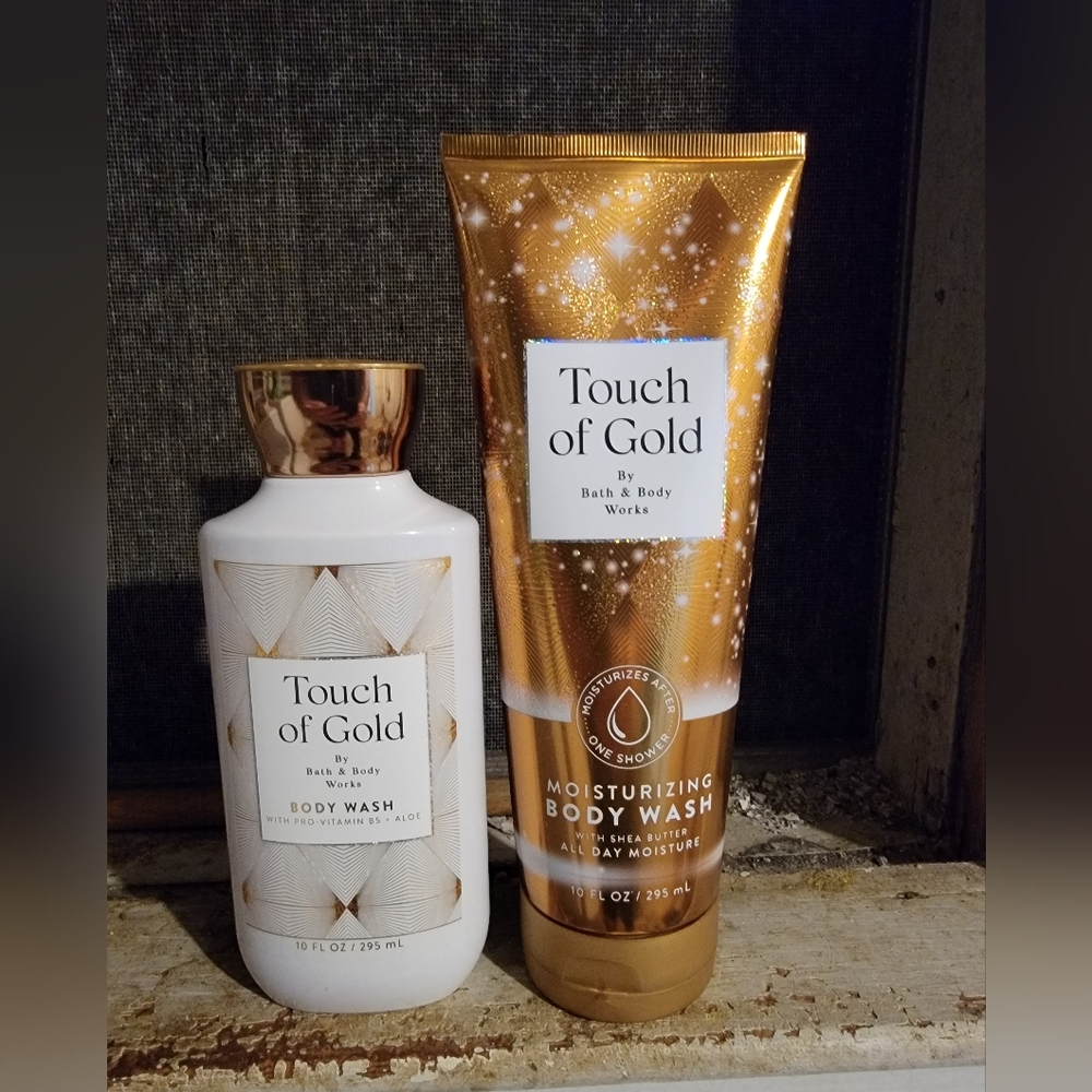 Bath & Body Works "Touch Of Gold" Body Wash & Shower Gel Lot